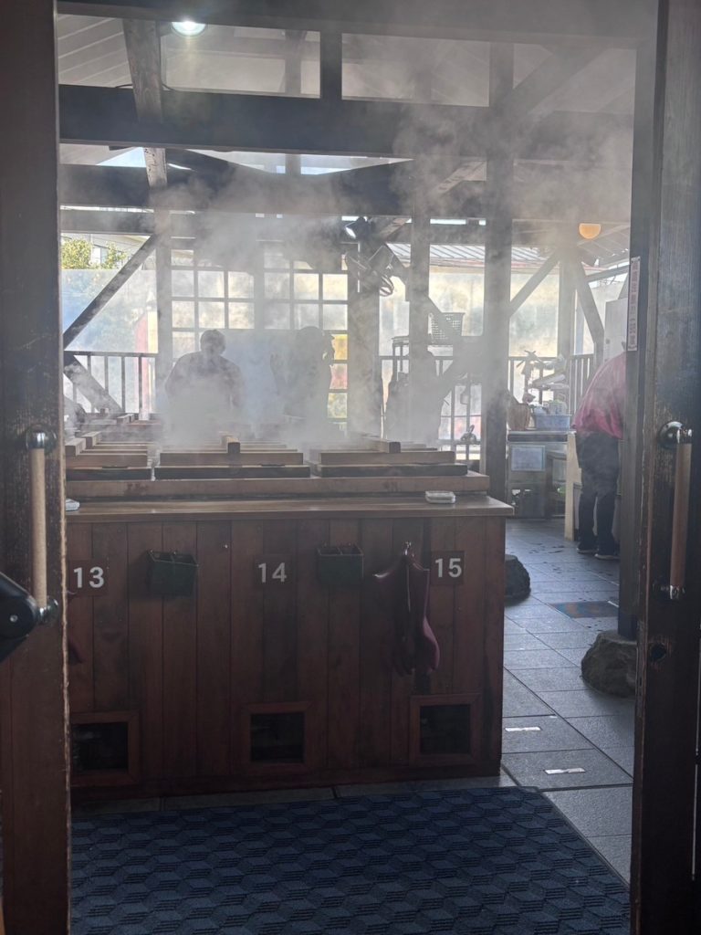 別府 地獄蒸しの蒸し窯