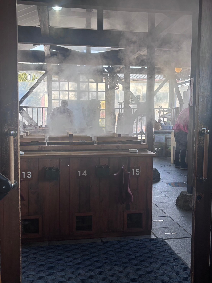 別府 地獄蒸しの蒸し窯