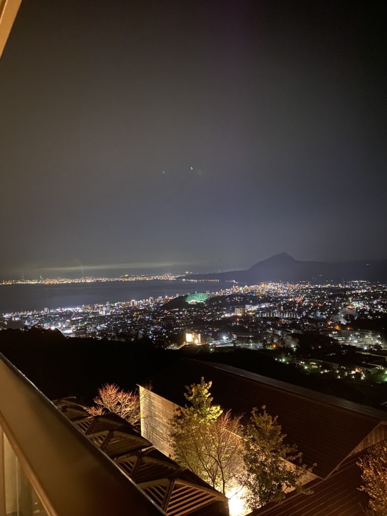 インターコンチネンタル別府 お部屋からの夜景