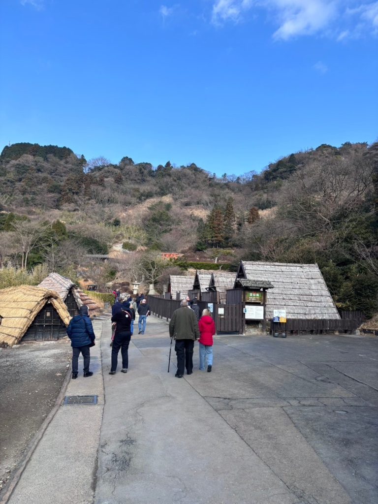 明礬温泉の貸切湯。海外からの観光客が多そう。
