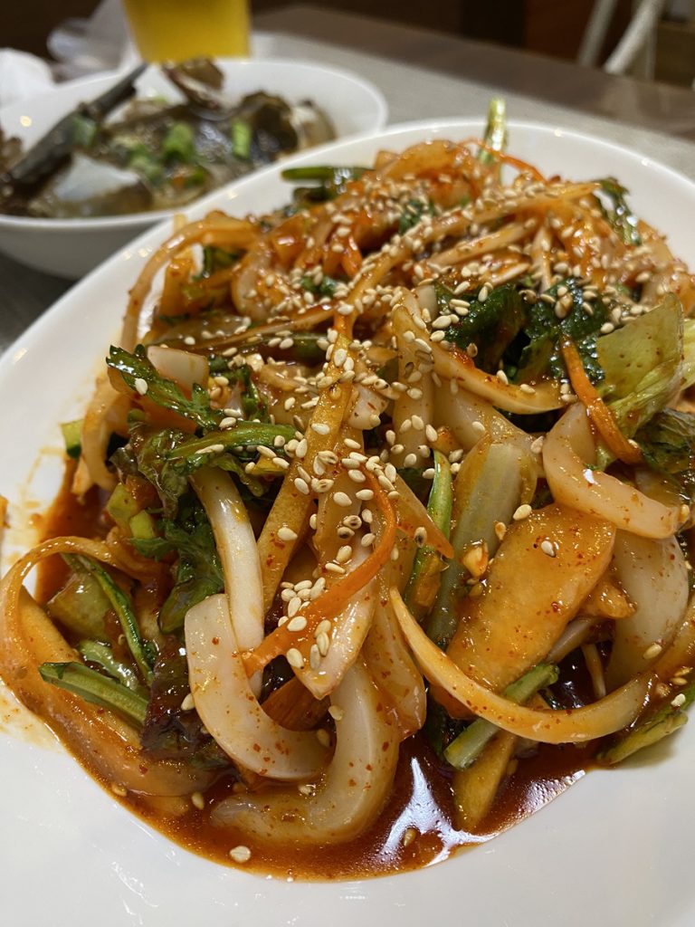 尼崎 立花の韓国料理 釜山 イカフェ