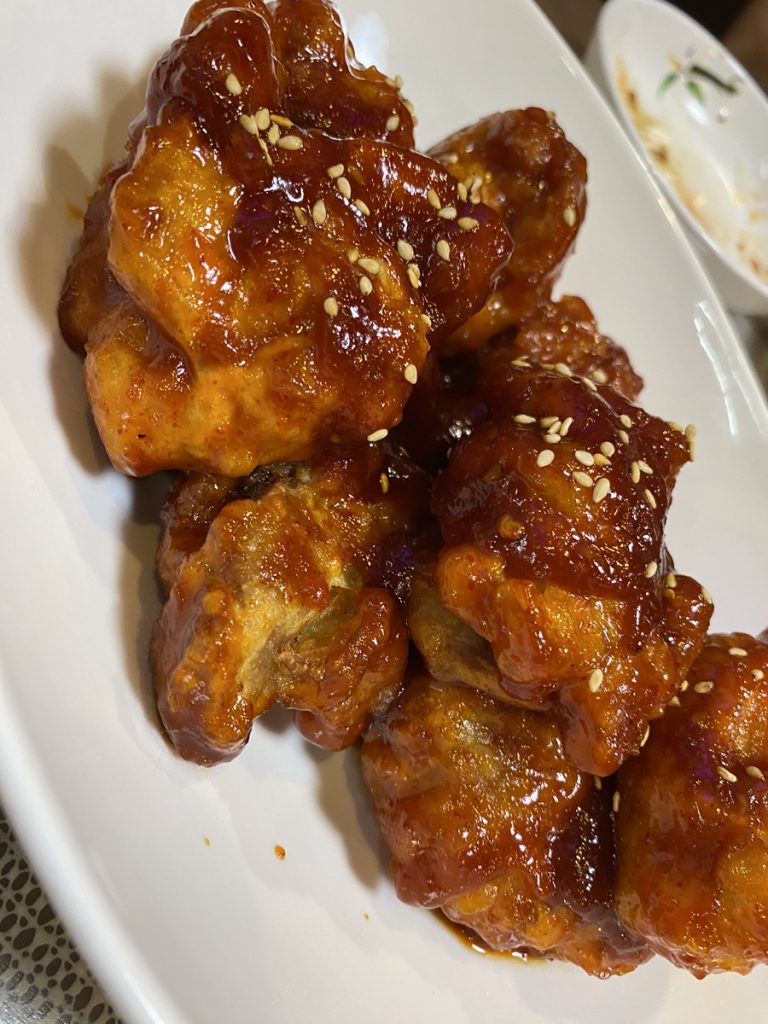 尼崎 立花の韓国料理 釜山 ヤンニョムチキン
