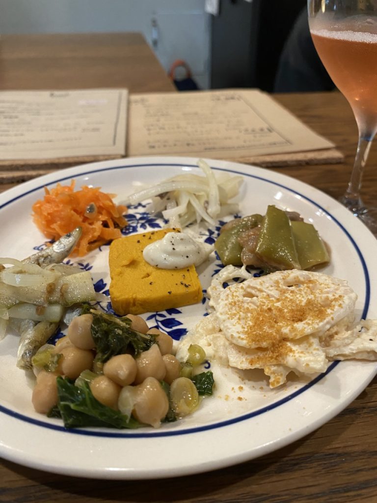 L'angolo(ランゴロ)前菜盛り合わせ一人前