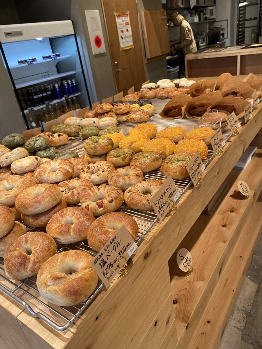 森ノ宮 Palla Bagels ベーグルたち