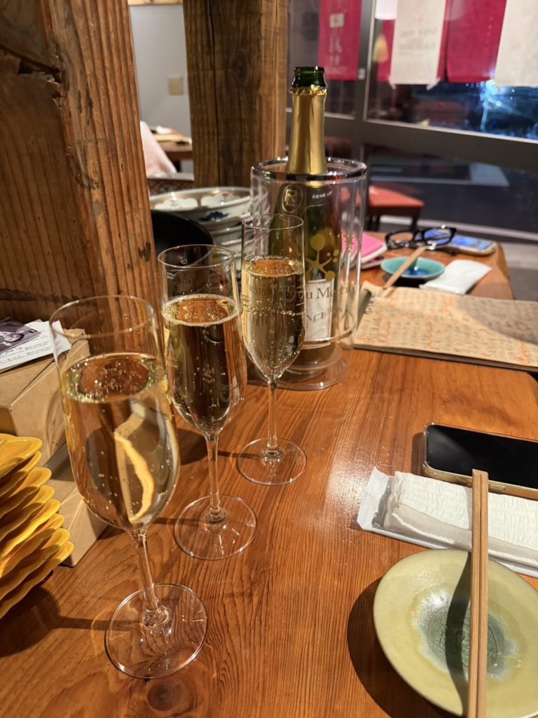 【TOMIDORI】スパークリングで乾杯！