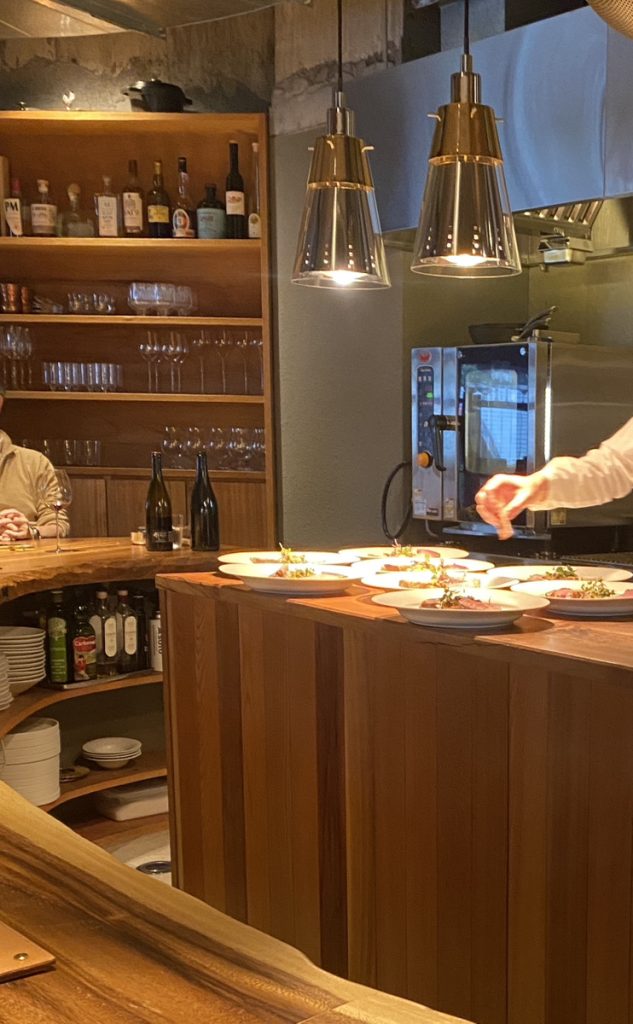 神戸 フレンチ fusible（フュージブル）シェフのカウンター