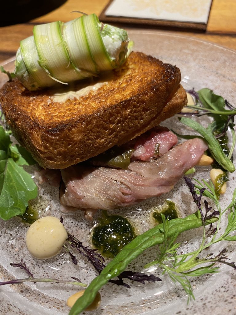 神戸 フレンチ fusible（フュージブル）農園のサラダ