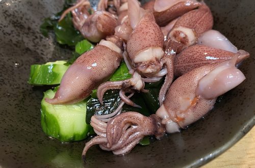 天満橋のすし処 ひでまる ホタルイカ