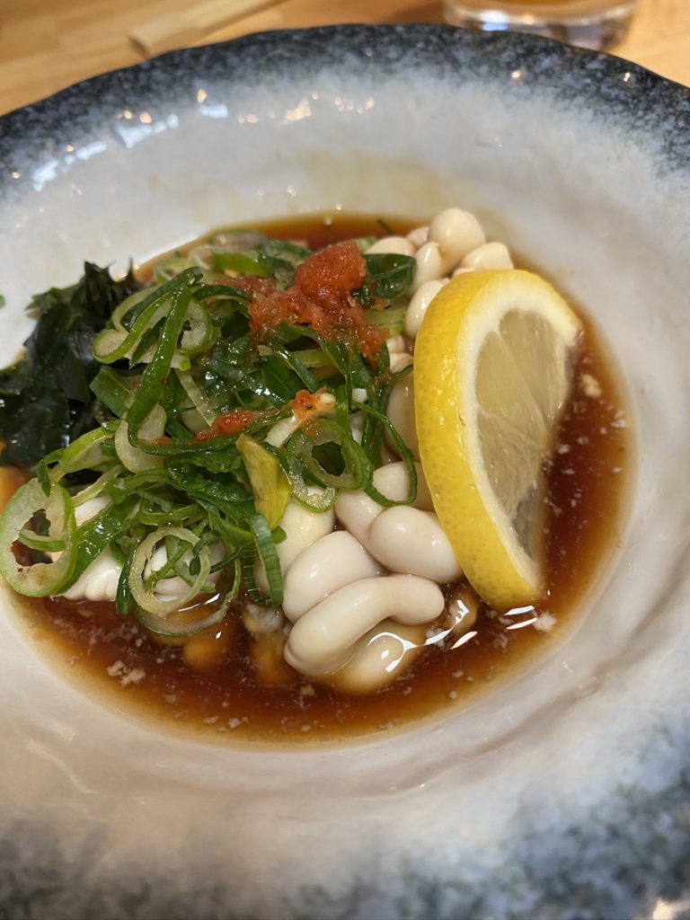 天満橋のすし処 ひでまる 白子ポン酢