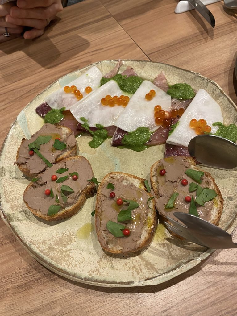 天神橋筋六丁目の路地裏イタリアンPotalaさん 前菜盛り合わせ2