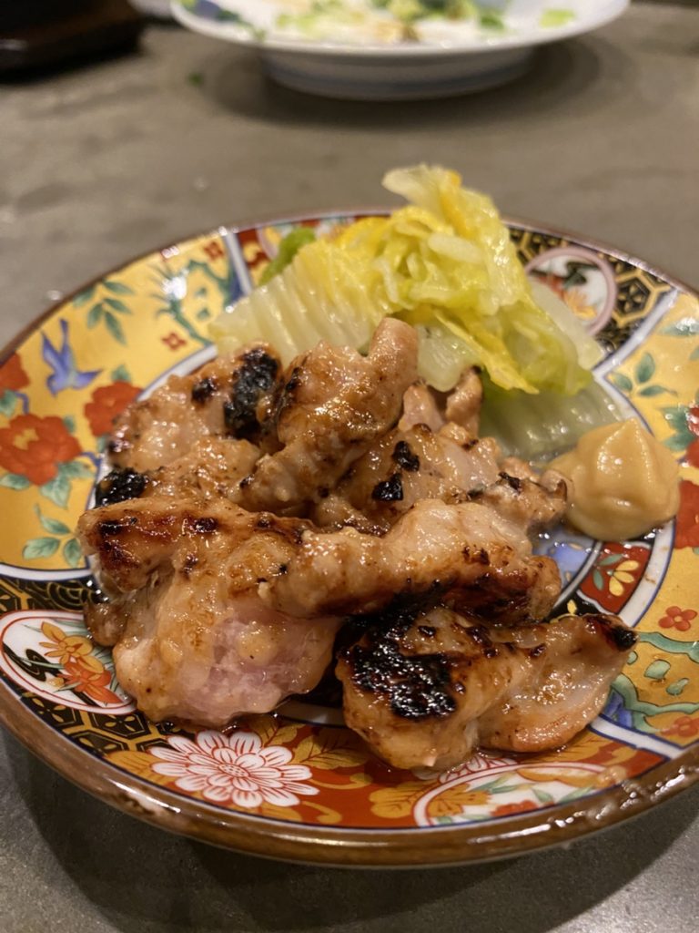 谷六おみかん ホルモン 西京焼き