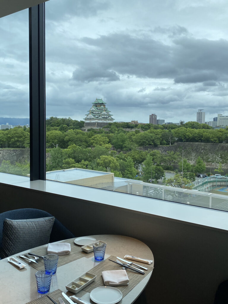 ダブルツリーbyヒルトン大阪城 SEN ダイニング 大阪城を臨む