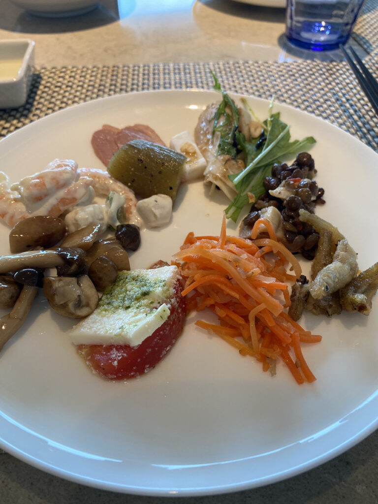 ダブルツリーbyヒルトン大阪城 SEN ダイニング 盛り付け1