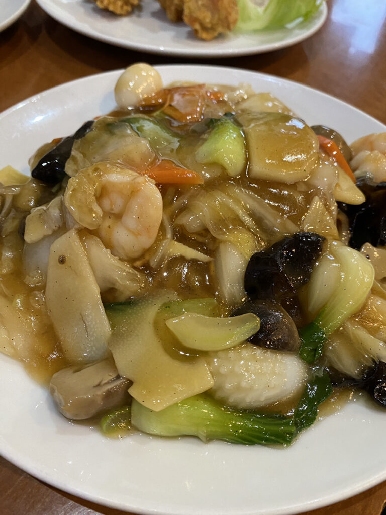 玉造 純華楼 五目焼きそば