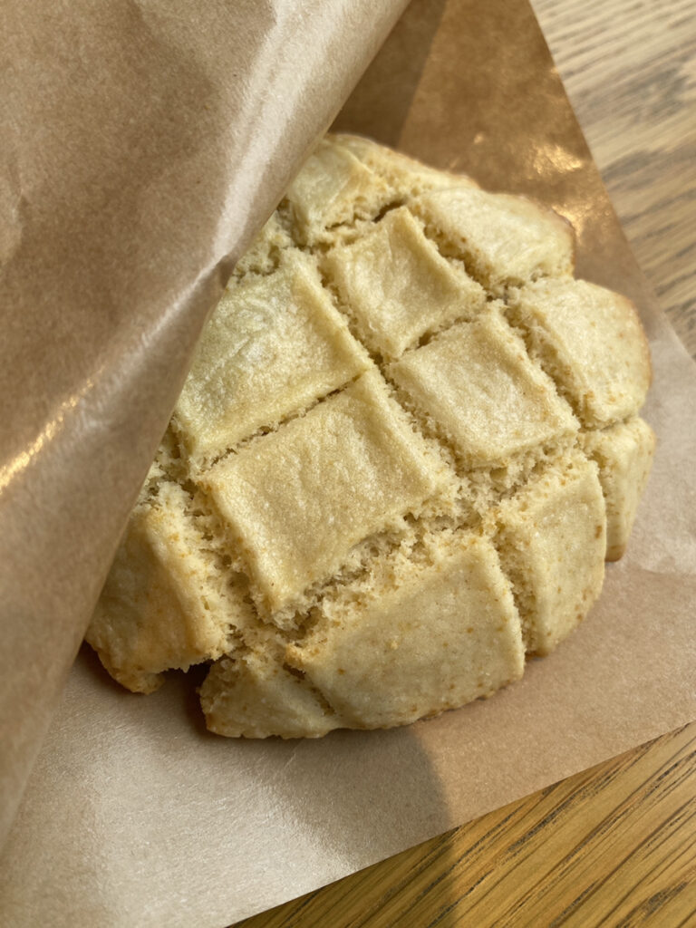 森ノ宮 Palla Bagels メロンパンのベーグル