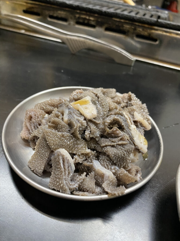 堺・焼肉かつらぎ 生センマイ