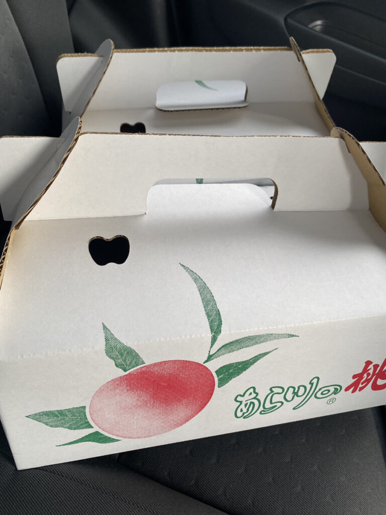 JA紀の里 桃山特産センターの白箱