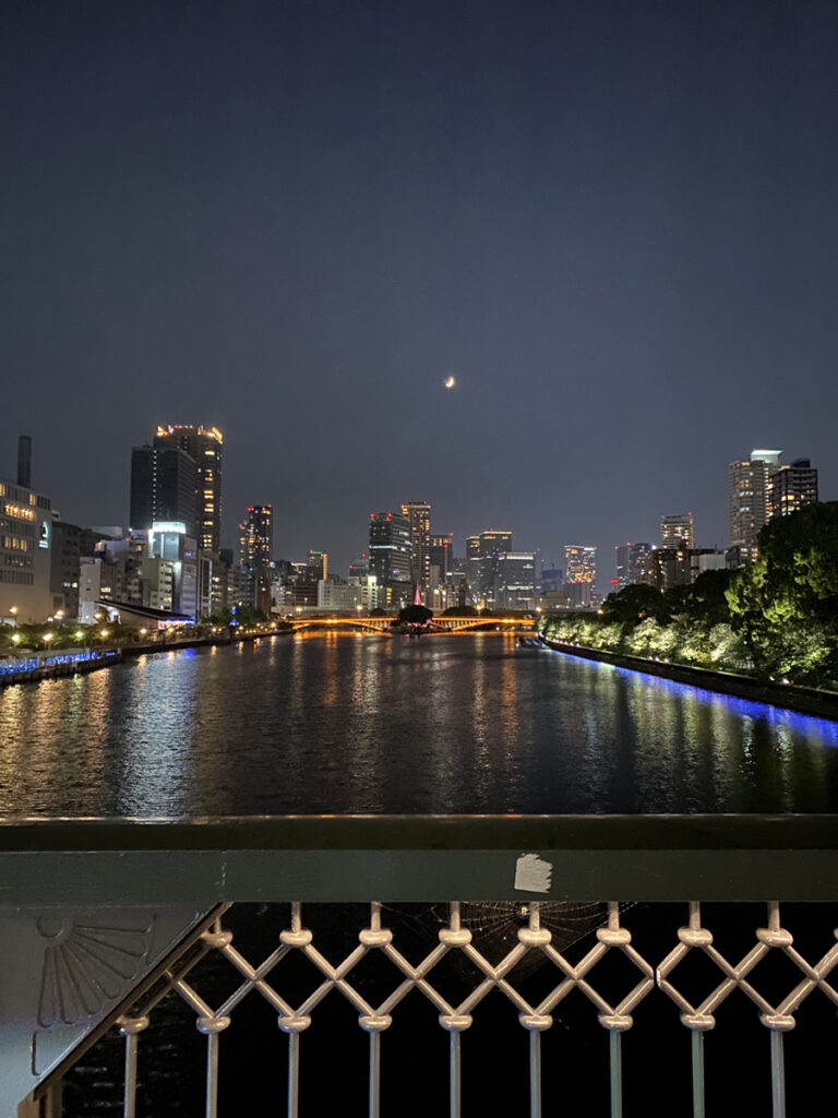 天満橋からの夜景