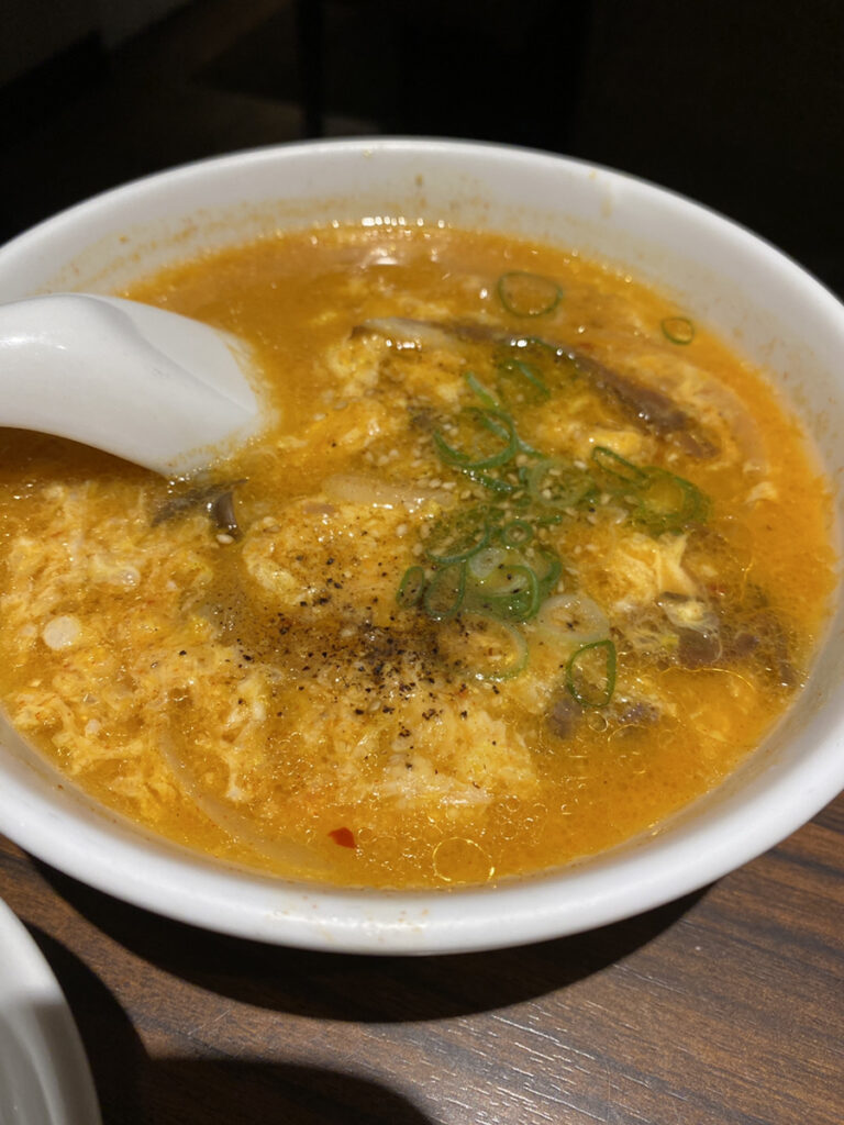 焼肉 万両 東天満店 ユッケジャンスープ辛口・小