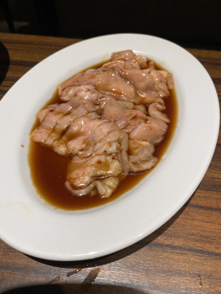 焼肉 万両 東天満店 アカセン焼き