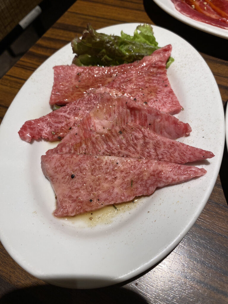 焼肉 万両 東天満店 タレ上バラ