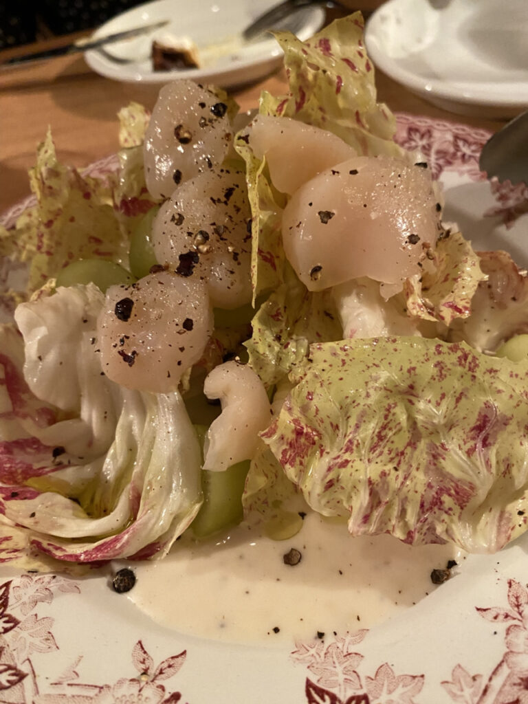 中津 Liben 帆立 シャインマスカット エンダイブ