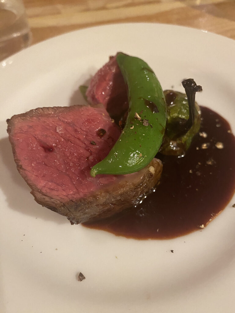 中津 Liben 和牛イチボ ポルトソース