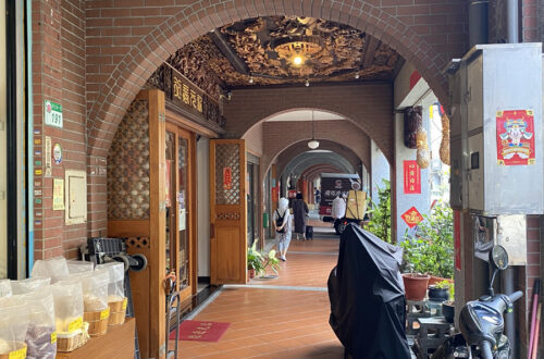 迪化街の街並み