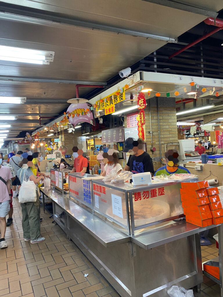 永楽市場１階の林合發油飯店