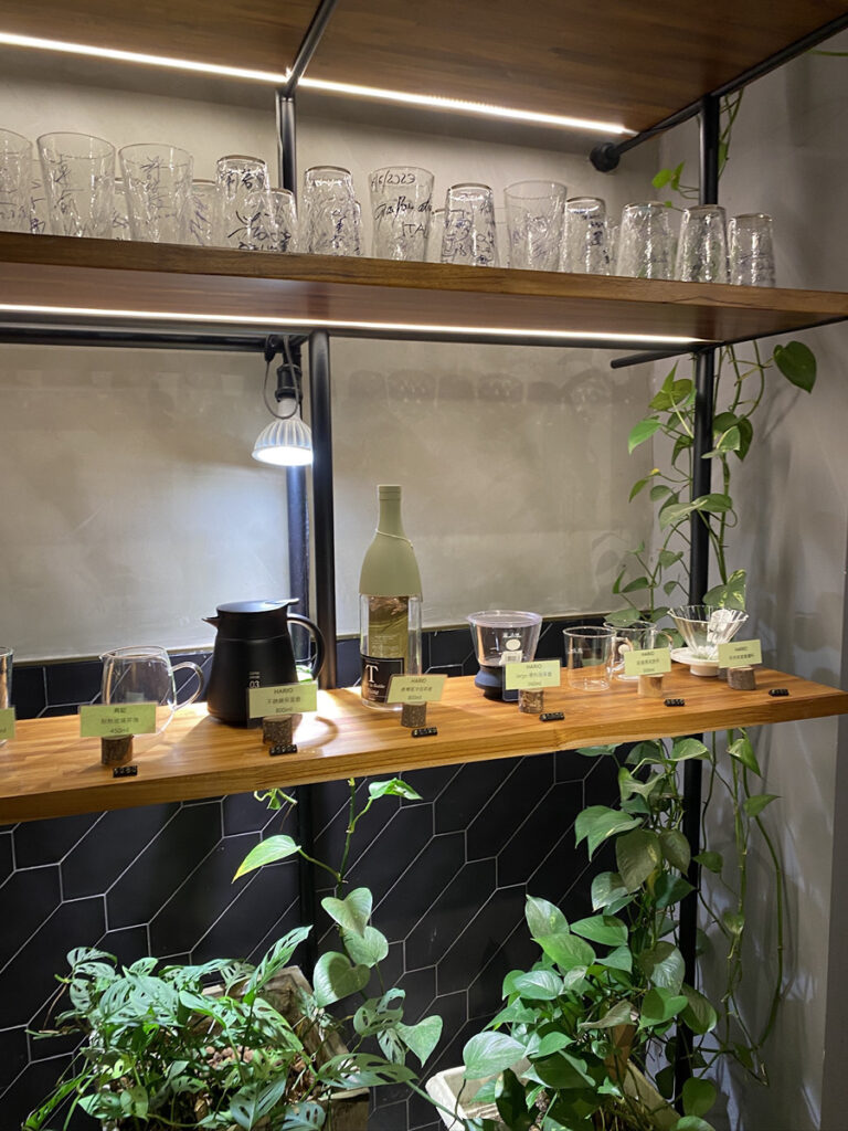 茶器はガラス系が多い