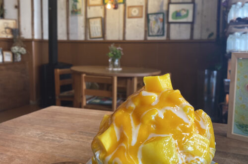 マンゴーかき氷