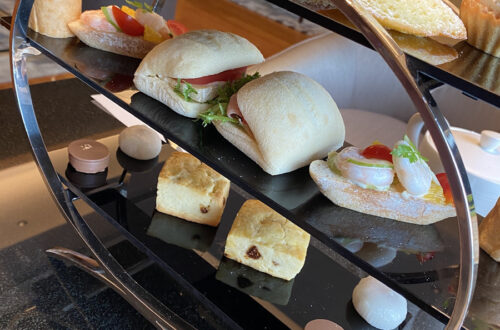 アフタヌーンティーのセット