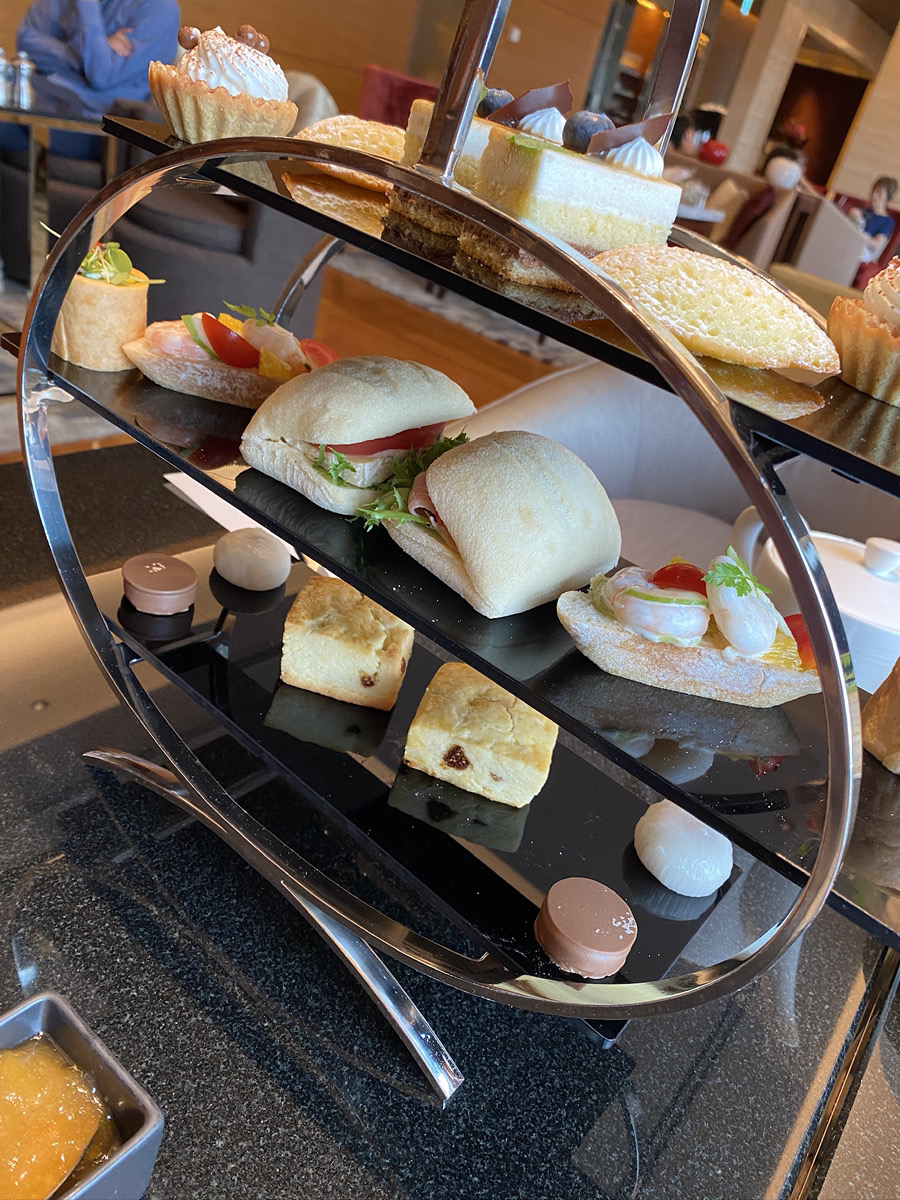 アフタヌーンティーのセット