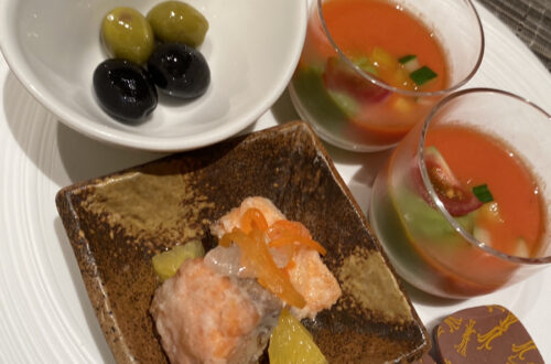 ガスパチョ、エスカベッシュなどの冷菜