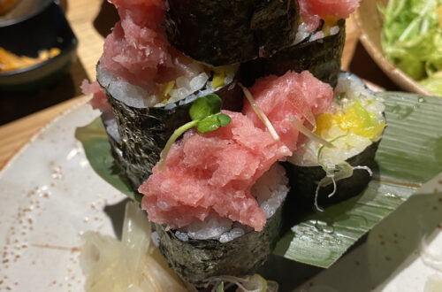 豪快とろたく巻き（1400円）