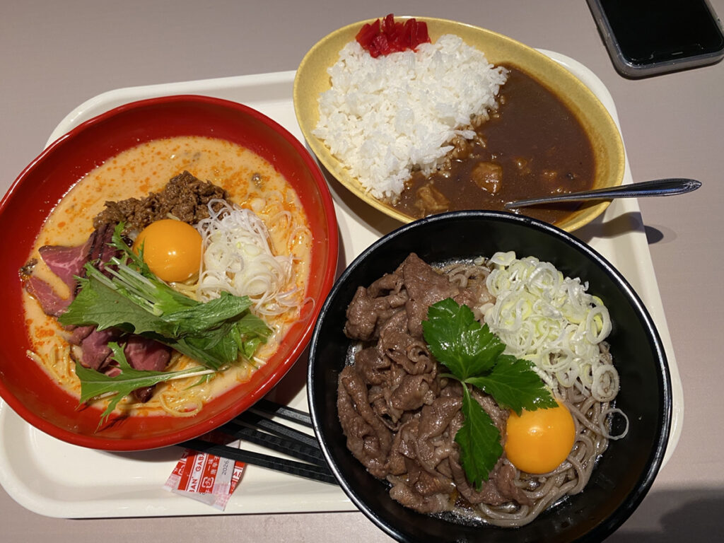 やや炭水化物多め