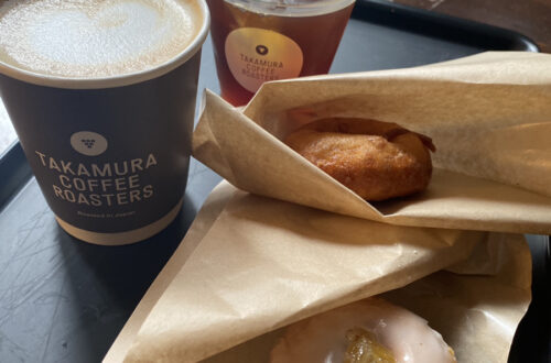 ドーナツとともに