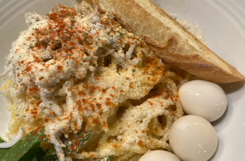 サービスセット＋うずら＋パルメザントッピング