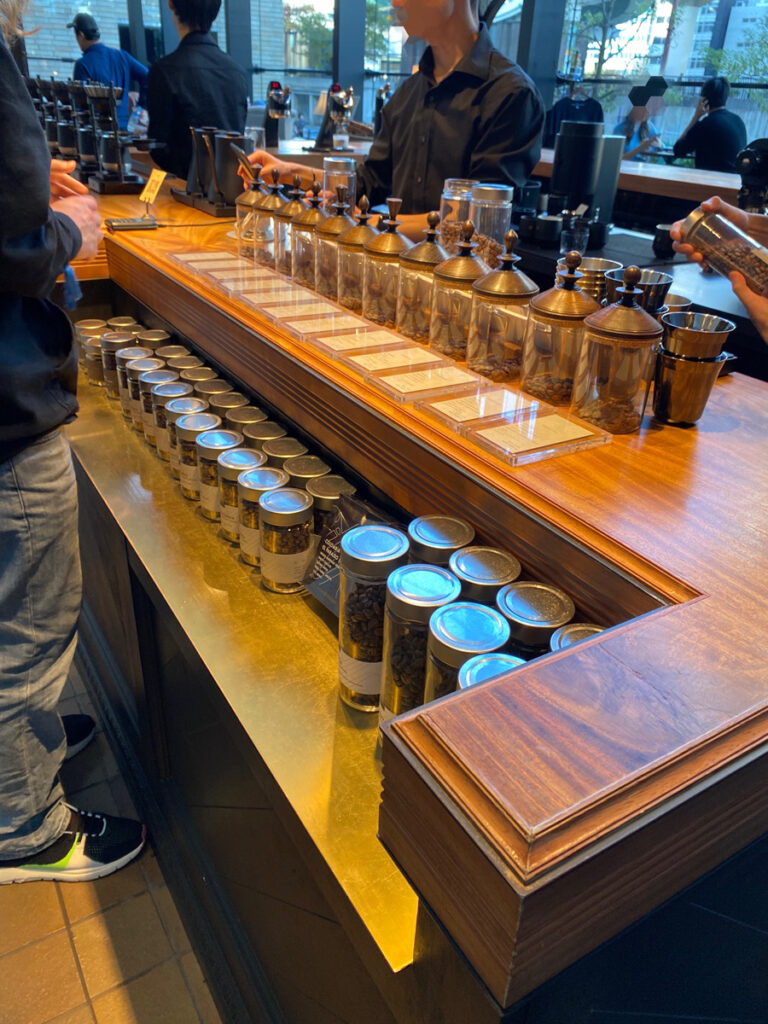 コーヒー豆の種類豊富です