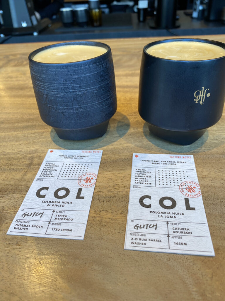 すてきなカップで仕上がった