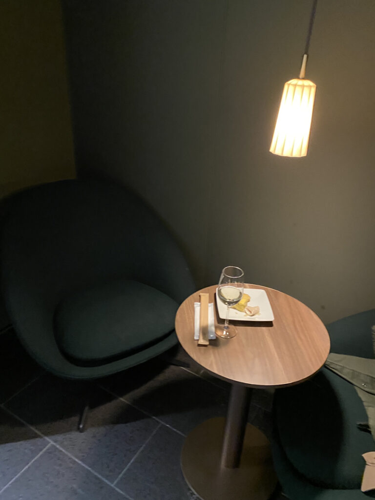 落ち着いた空間です