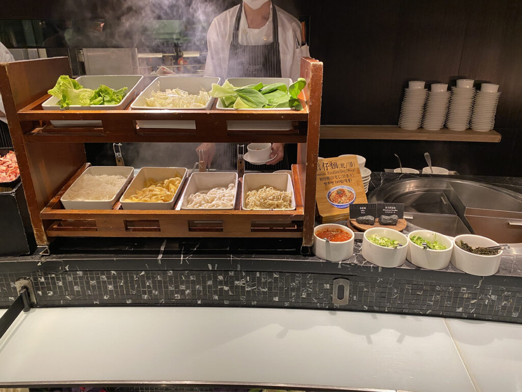 担仔麺コーナー