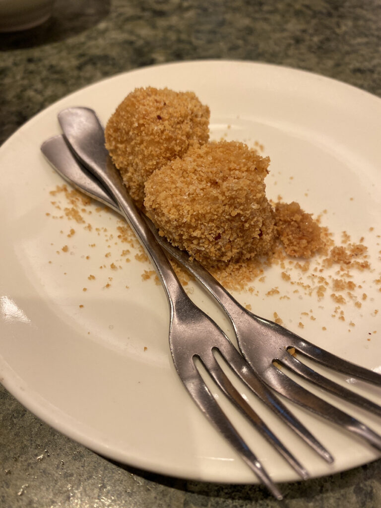 サービスのデザート