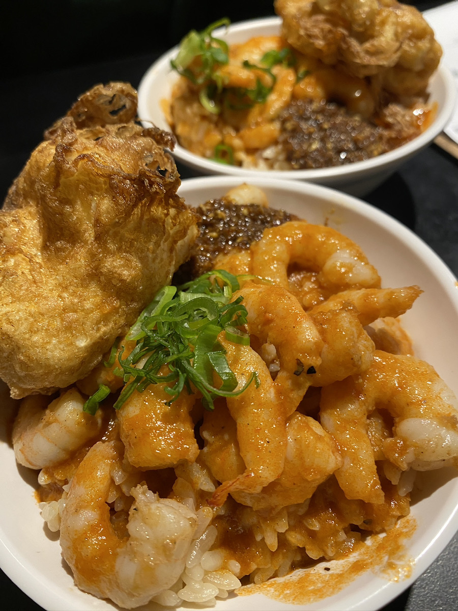 麻辣蝦仁飯