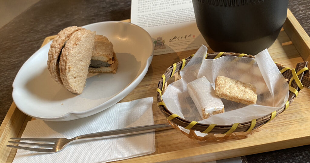 セットのお菓子