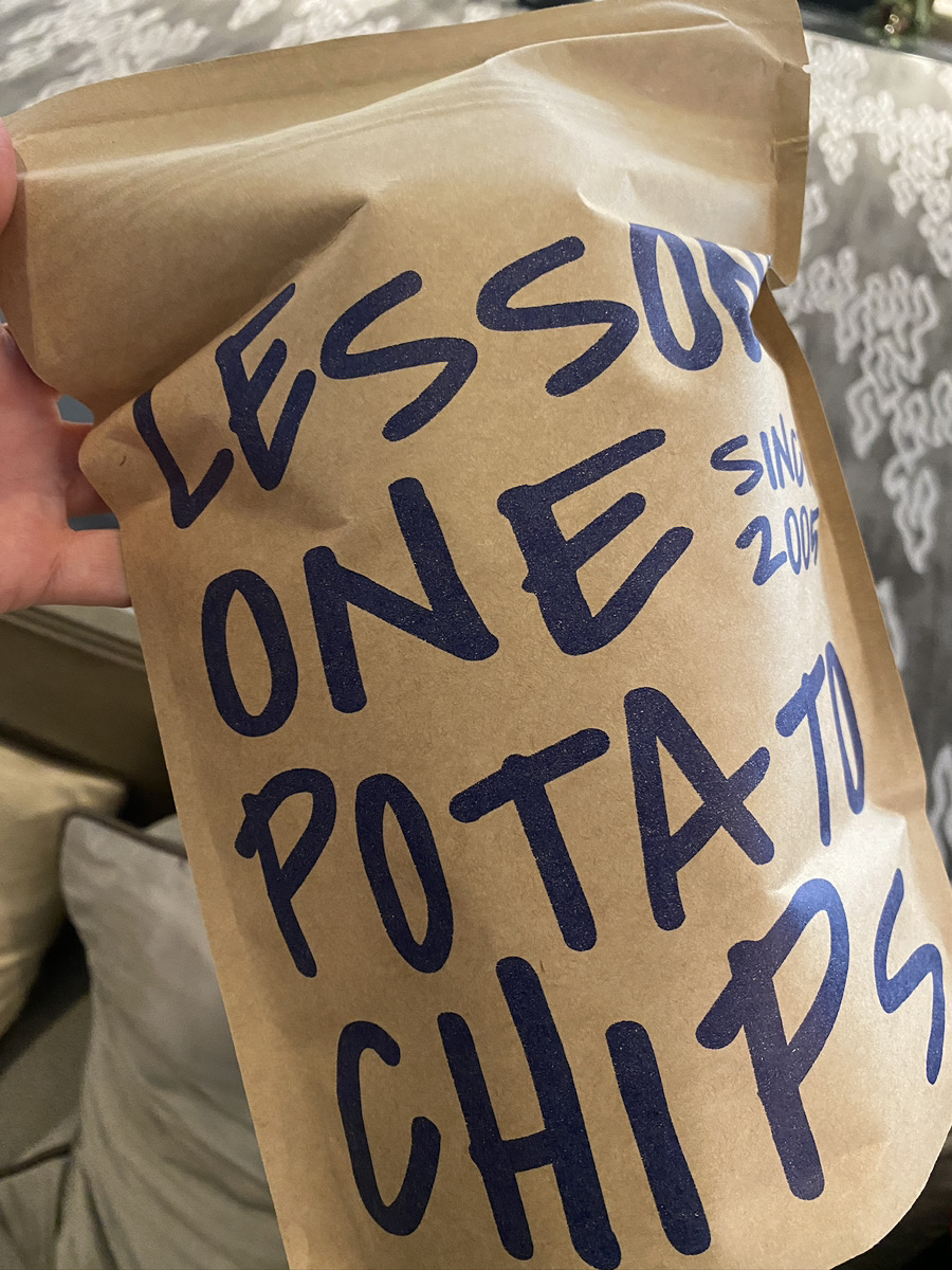 台中発！LESSON ONE POTATE CHIPS