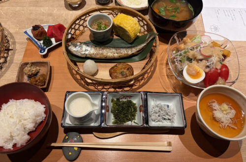 ヘルシーで丁寧な朝ごはん