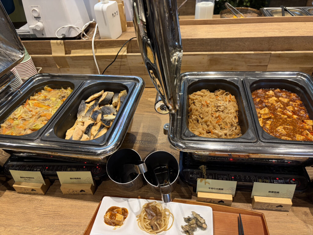 焼き魚や麻婆豆腐