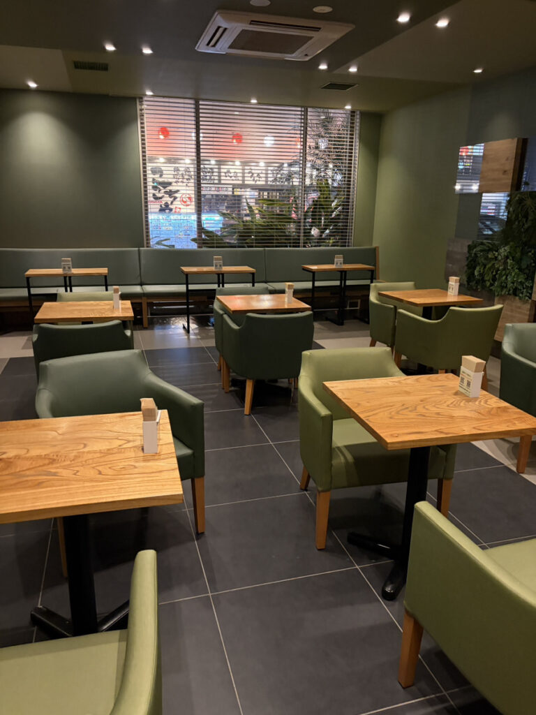 この日は空いていました