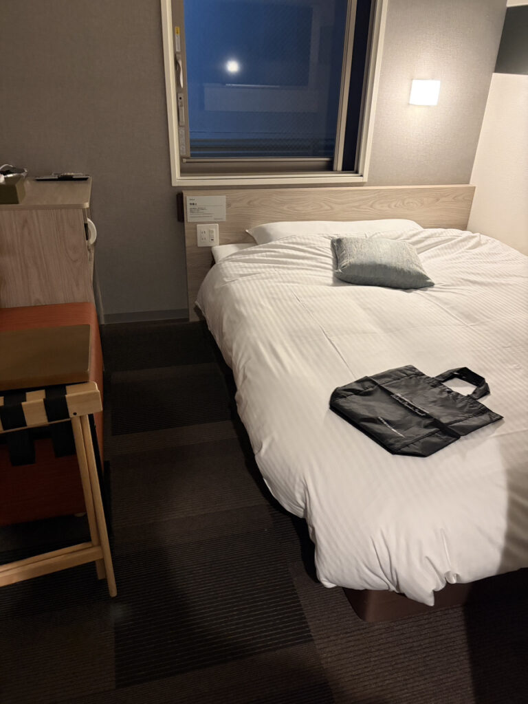 コンパクトながら清潔感のある部屋